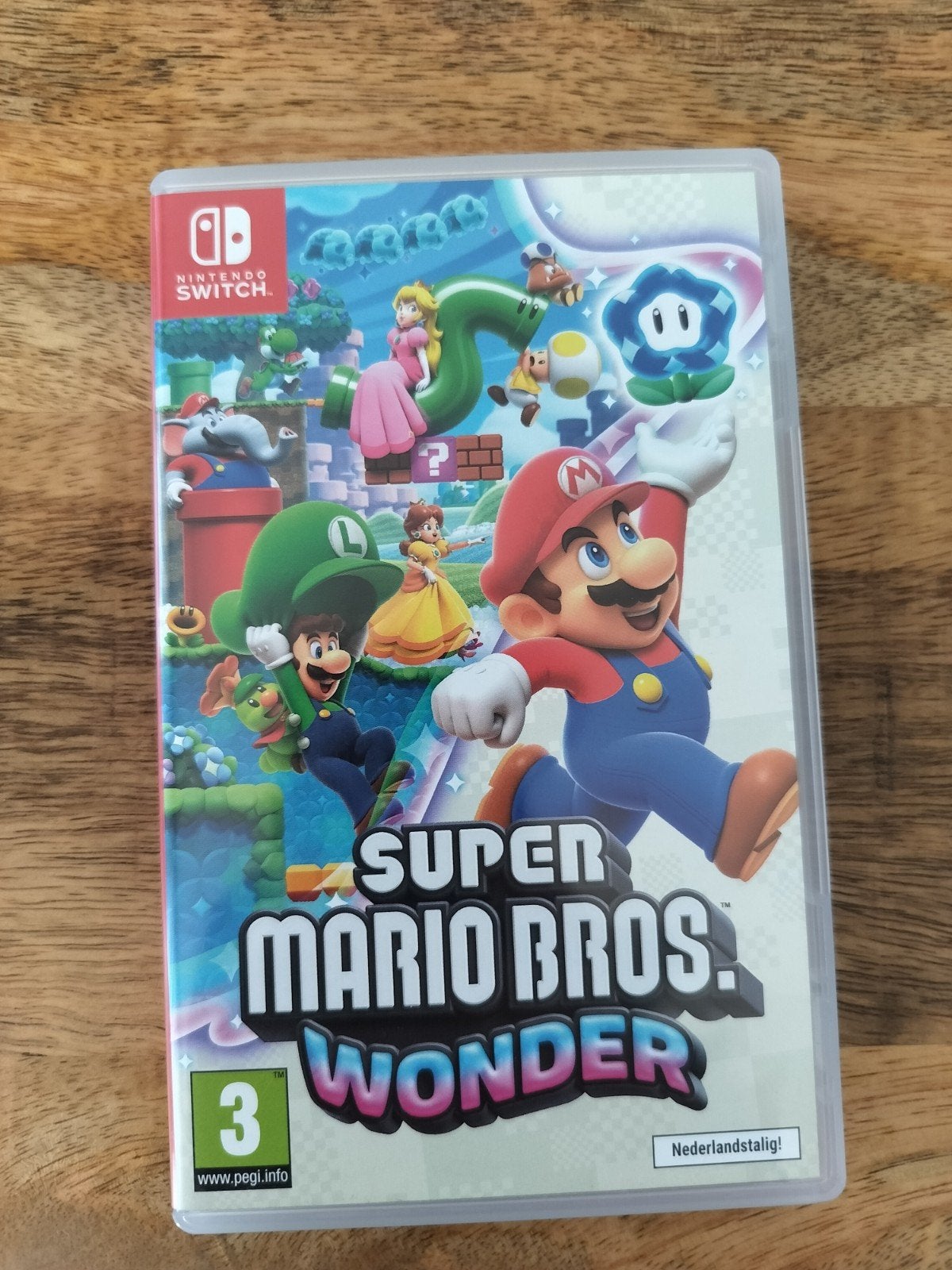 Super Mario Bros. Wonder - Nintendo Switch, Spelcomputers en Games, Eén computer, Ophalen of Verzenden, Zo goed als nieuw, Platform