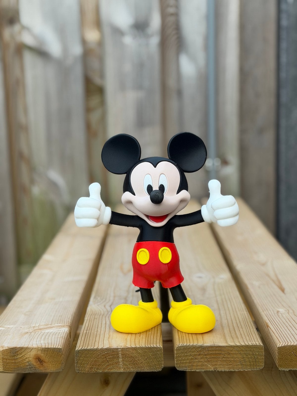 Mickey Mouse beeldje - Disney figuur 3D print, Verzamelen, Ophalen, Zo goed als nieuw