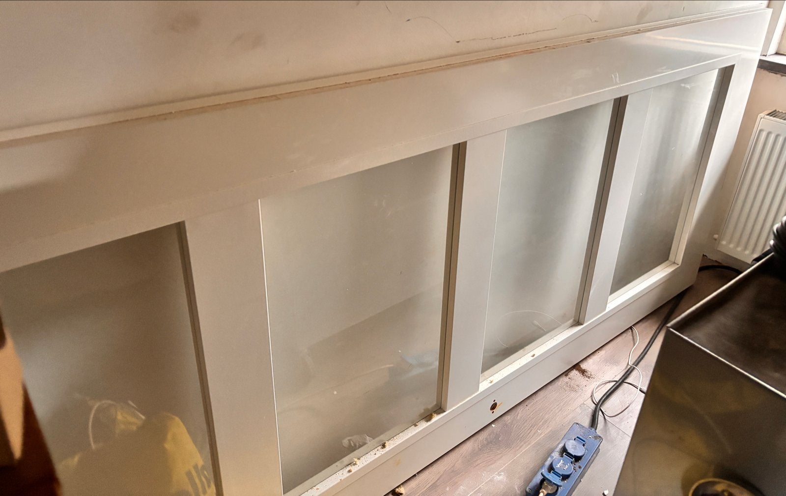 Binnendeur met glaspanelen - 2315x95x439, Doe-het-zelf en Verbouw, Deuren en Horren, Nieuw, Binnendeur, 215 cm of meer, 80 tot 100 cm