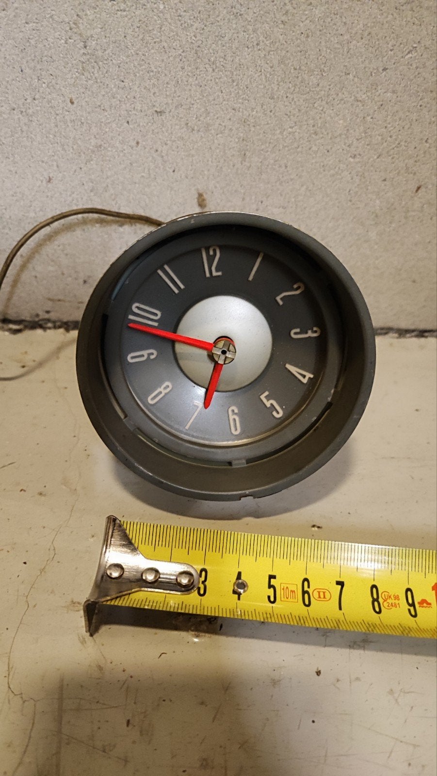 Vintage VDO Dashboard Klok Volkswagen Type 3 (11.62)., Ophalen of Verzenden