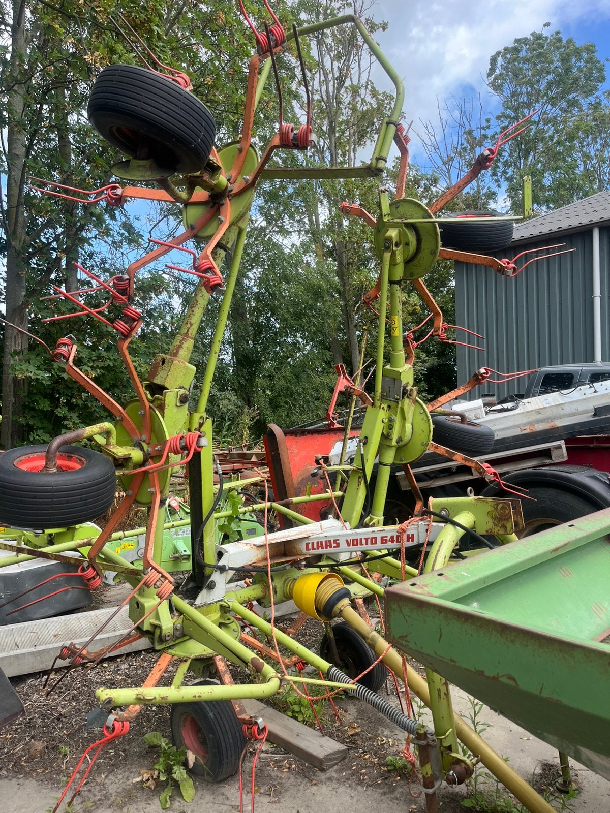 Claas 640h schudder, Ophalen, Veehouderij, Oogstmachine
