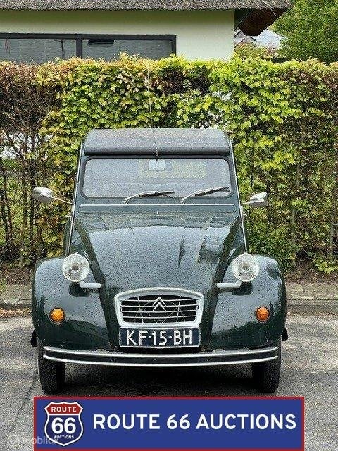 Citroën 2CV6 Club | 1983 | Route 66 Auctions, Auto's, Overige carrosserieën, Citroën, Zwart, Bedrijf