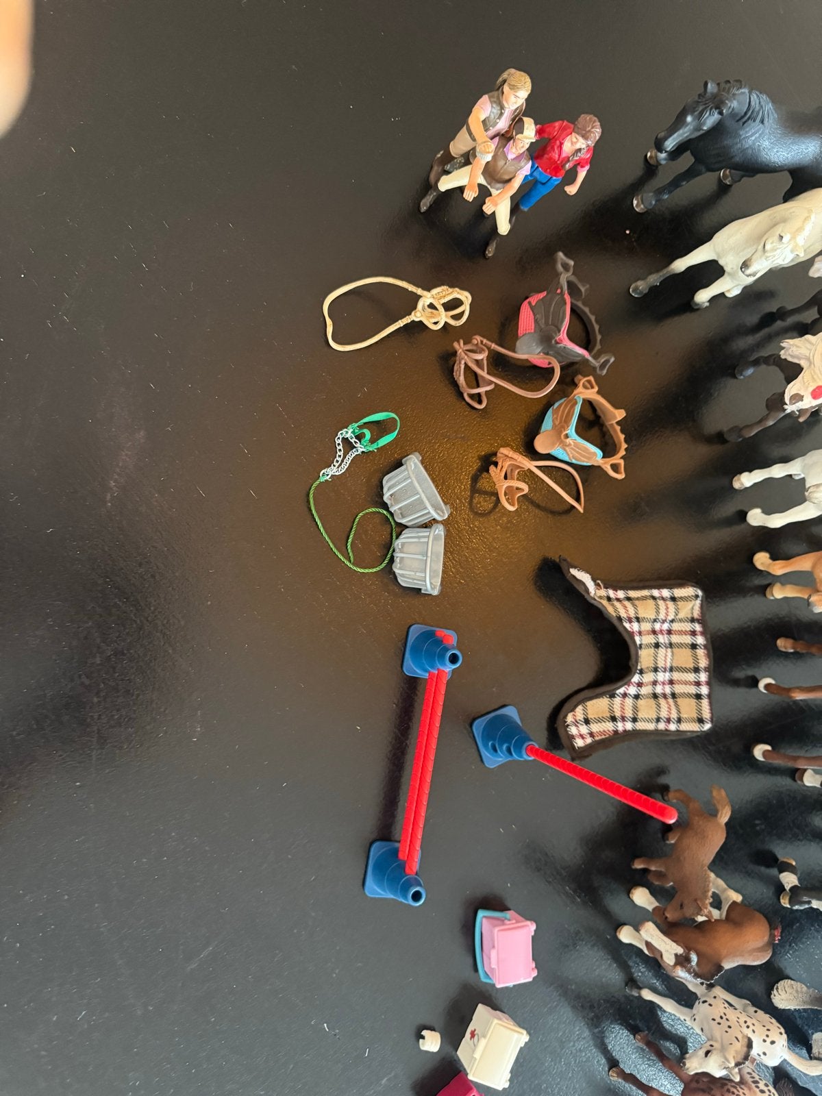 Grote collectie Schleich paarden met accessoires, Kinderen en Baby's, Speelgoed | Overig, Ophalen, Zo goed als nieuw, Jongen of Meisje