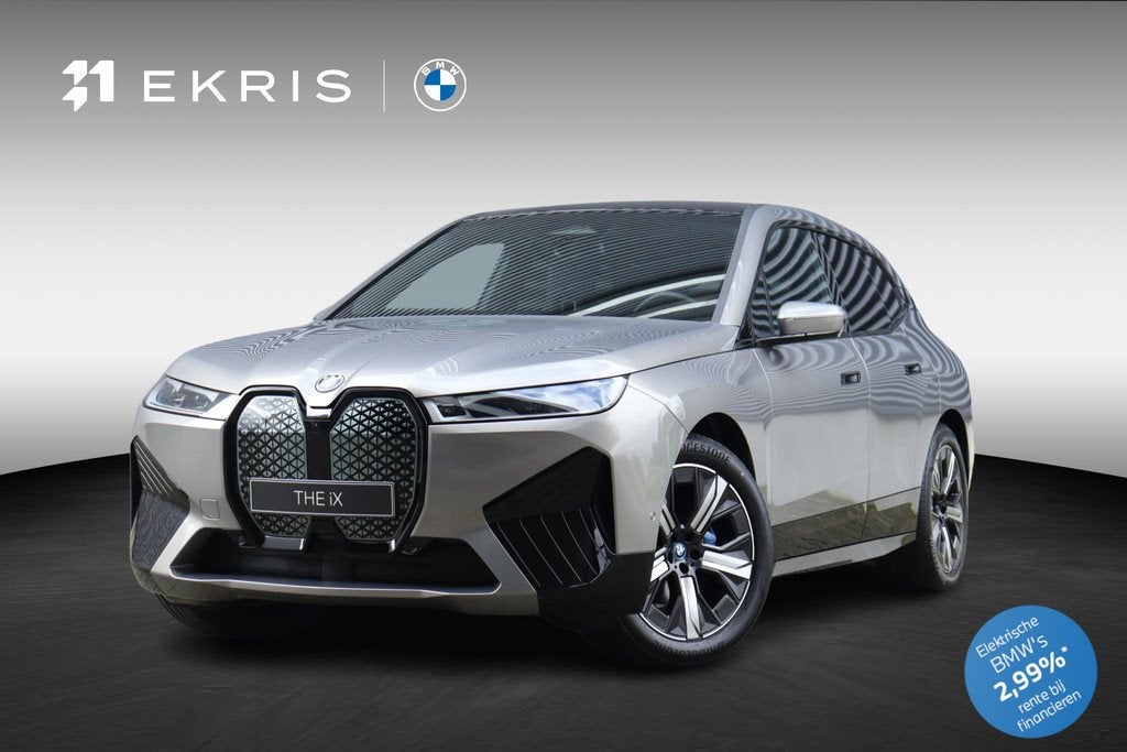 BMW iX xDrive40 High Executive | Sport Edition | Sportpakket, Auto's, Automaat, Stof, Met garantie (alle), Origineel Nederlands