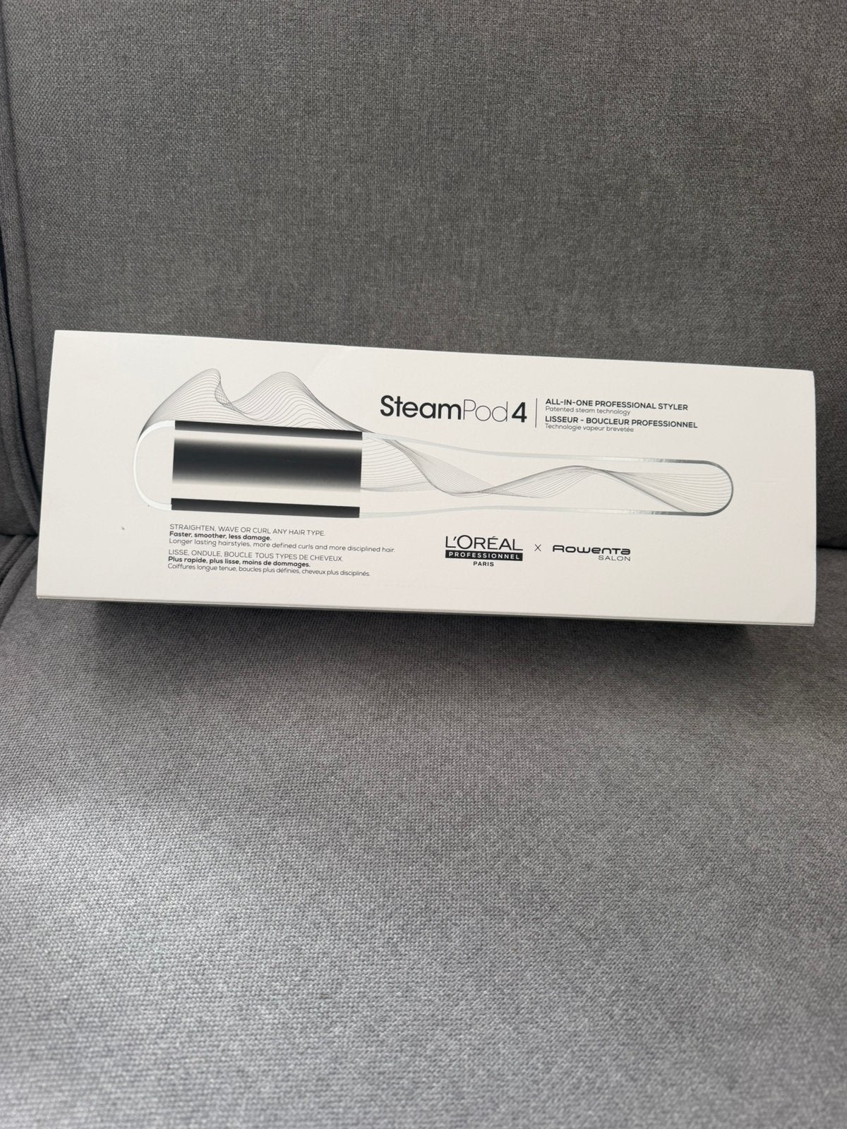 SteamPod 4 All in One  Professional Styler Loreal, Ophalen of Verzenden, Zo goed als nieuw, Krultang of Stijltang