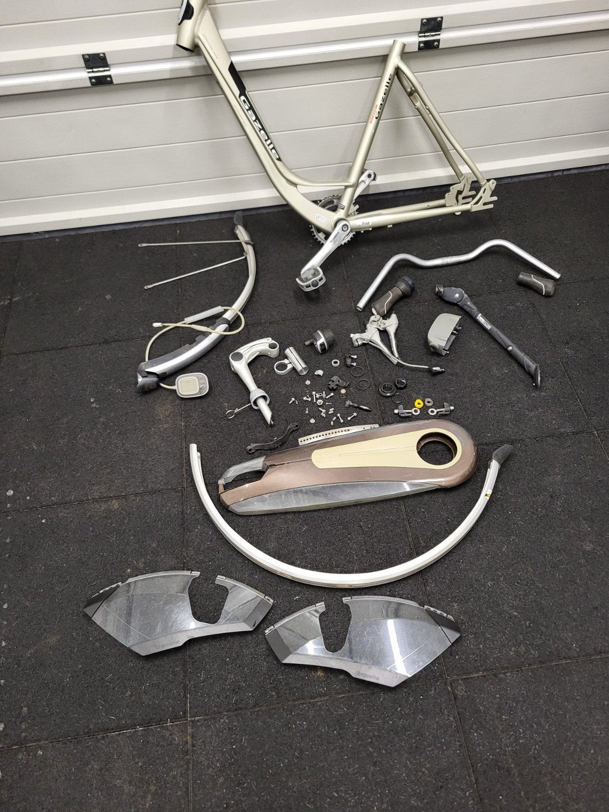 Gazelle Orange Plus innergy onderdelen, Elektrische fiets, Frame, Gebruikt, Ophalen of Verzenden