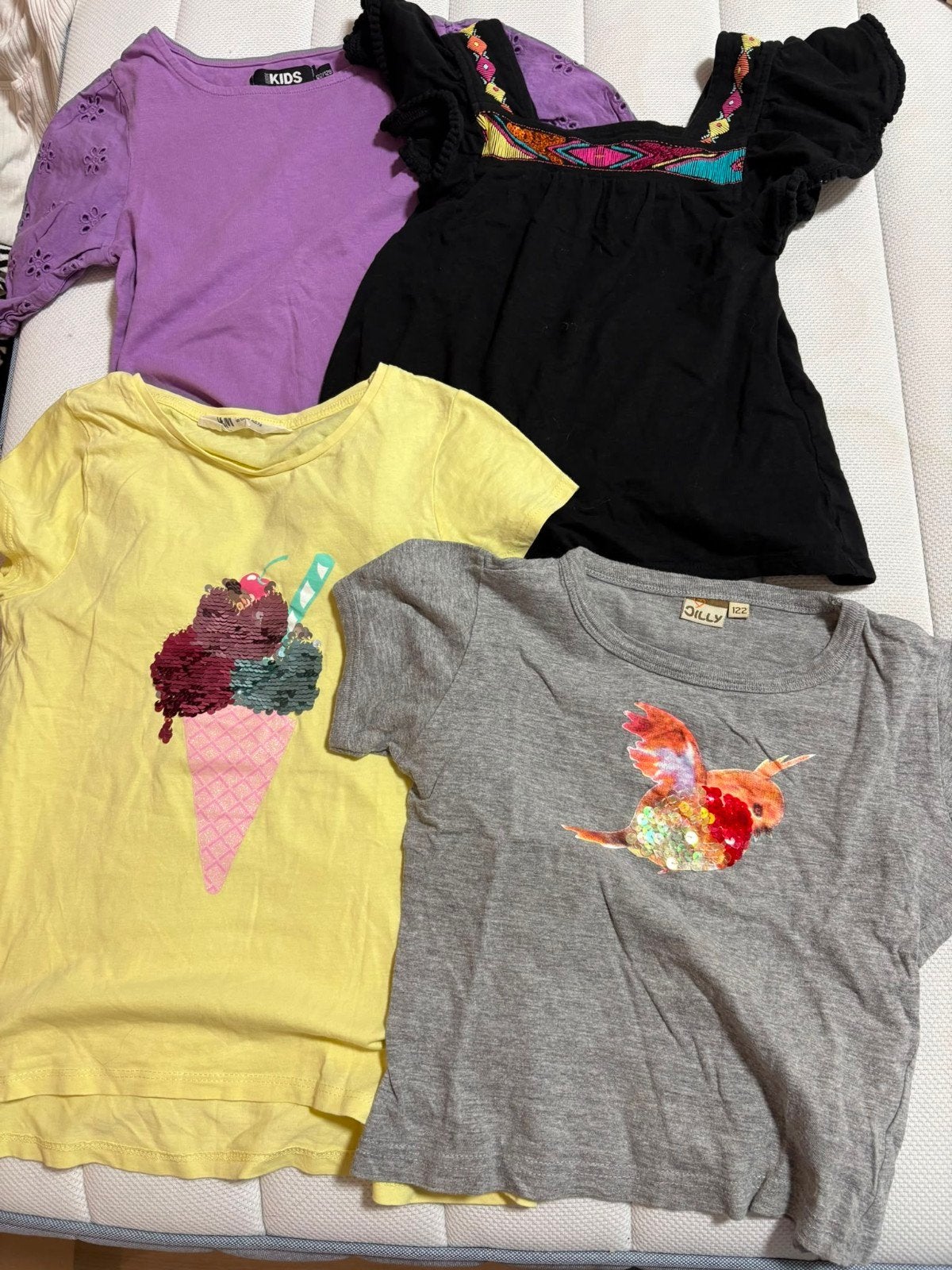 Kledingpakket meisje 122/128, Kinderen en Baby's, Kinderkleding | Maat 122, Ophalen of Verzenden, Zo goed als nieuw, Jongen