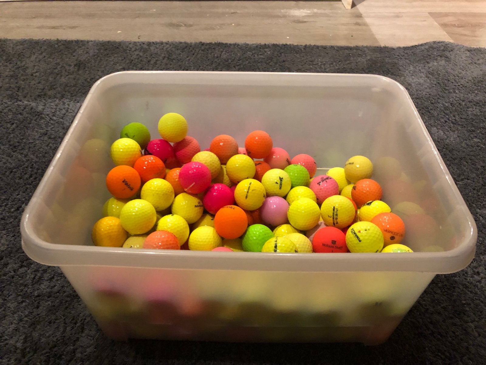 Golfballen diverse merken en kleuren - per 50 stuks, Ophalen of Verzenden, Gebruikt, Bal(len), Overige merken