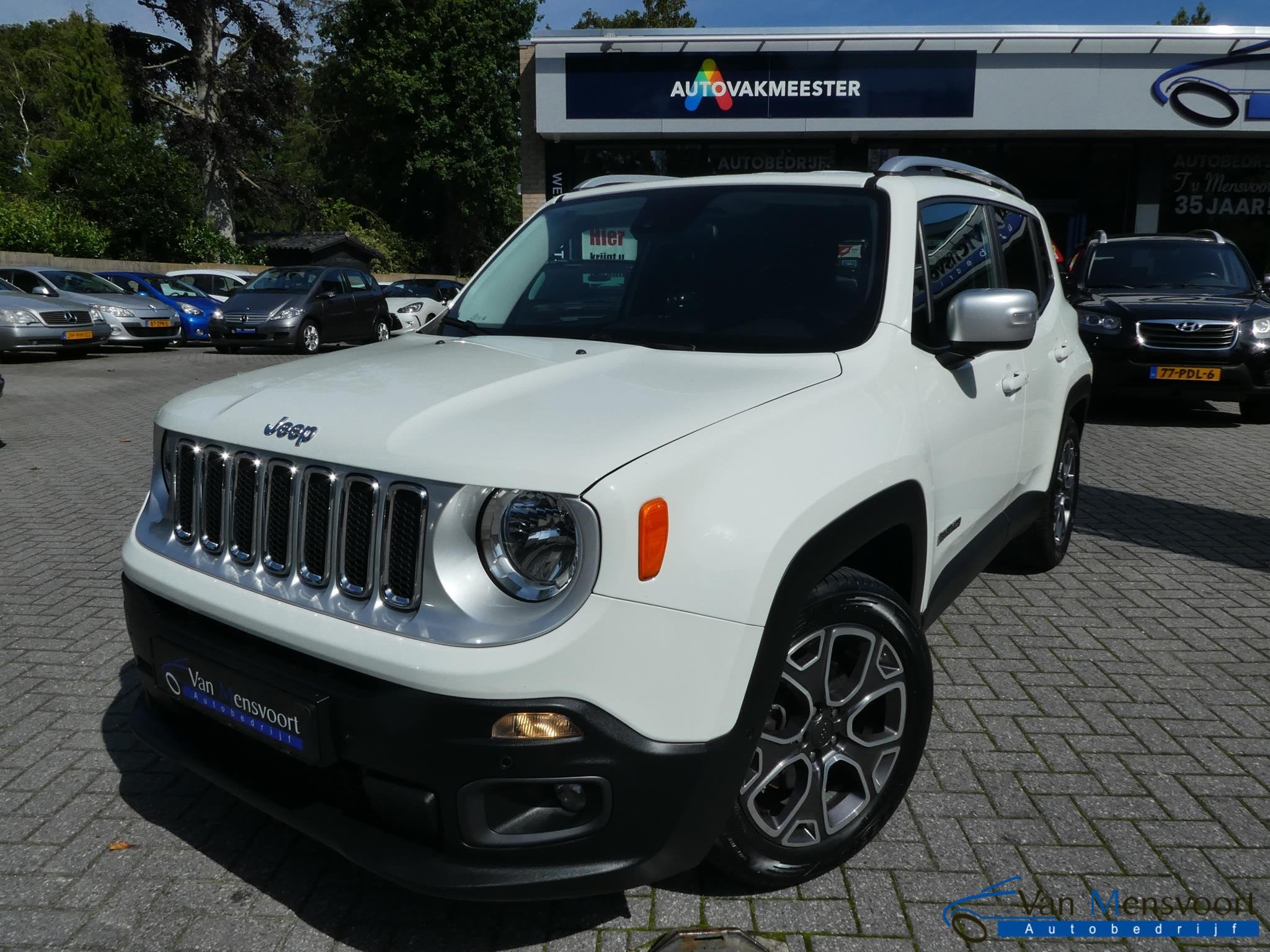 Jeep Renegade 1.4 MultiAir 140PK Limited 1eEig|DAB|Keyless|R, Auto's, Jeep, Voorwielaandrijving, Stof, Gebruikt, 4 cilinders