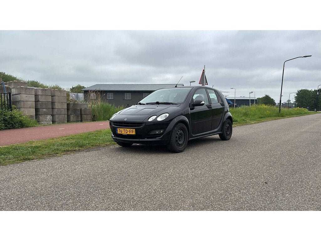 Smart forfour 1.0 pure | 76-TD-FF i, Auto's, Smart, Voorwielaandrijving, ForFour, Zwart, Origineel Nederlands