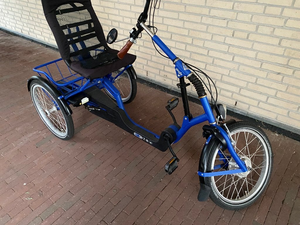 Driewielfiets Lintech Singly met E-ondersteuning, Ophalen of Verzenden, Gebruikt