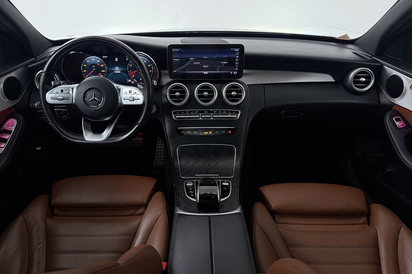 Mercedes-Benz C-Klasse Estate 180 Solution AMG (PANORAMADAK,, Automaat, Euro 6, 84 €/maand, 750 kg