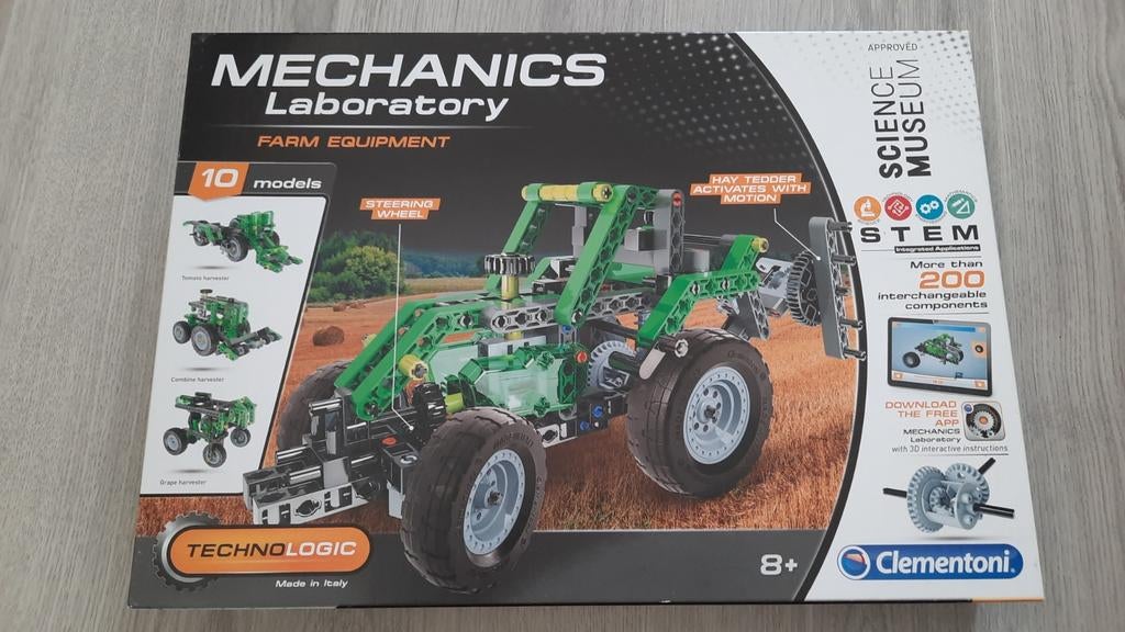 Clementoni Mechanics Farm Equipment - 10 modellen, Ophalen of Verzenden, Gebruikt, Overige merken