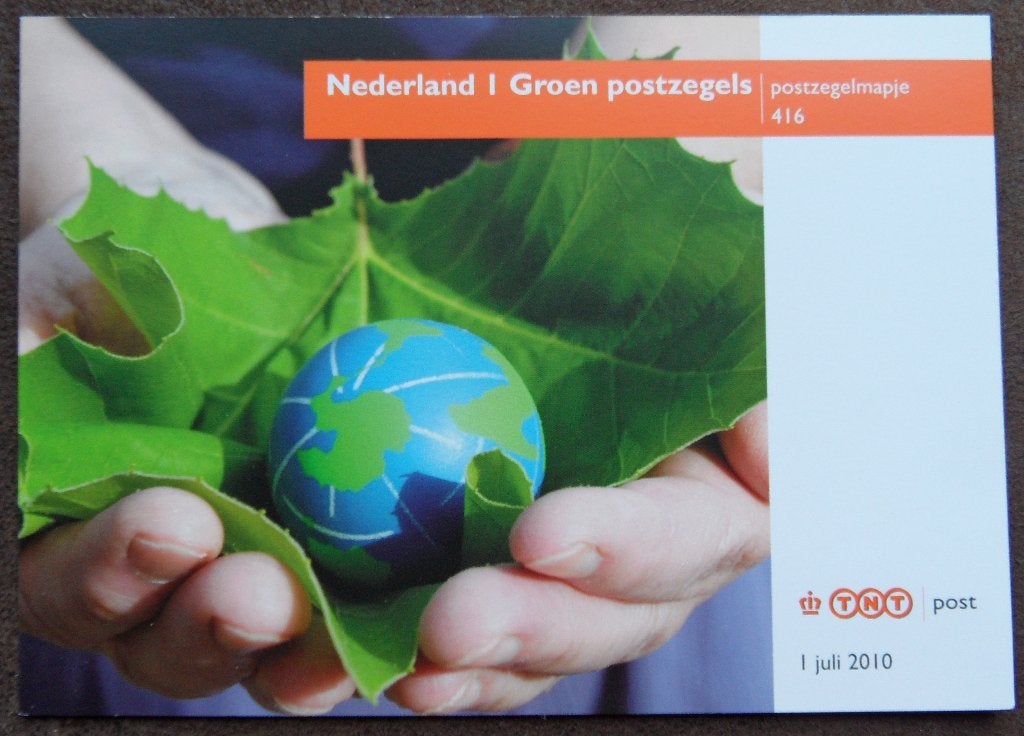 Postzegelmapje 416 – Groen postzegels, Ophalen of Verzenden, Postfris