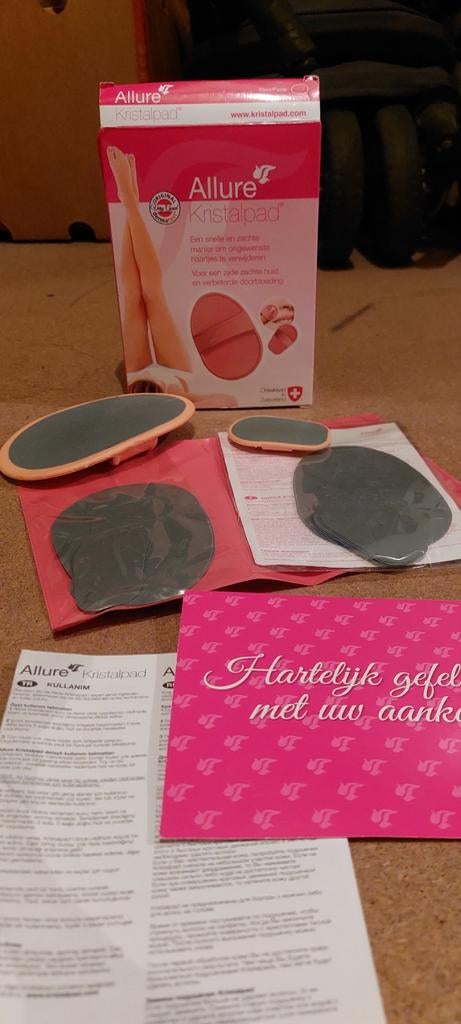 Allure Kristalpad - Ontharen en Peelen, Ophalen of Verzenden, Zo goed als nieuw, Overige typen