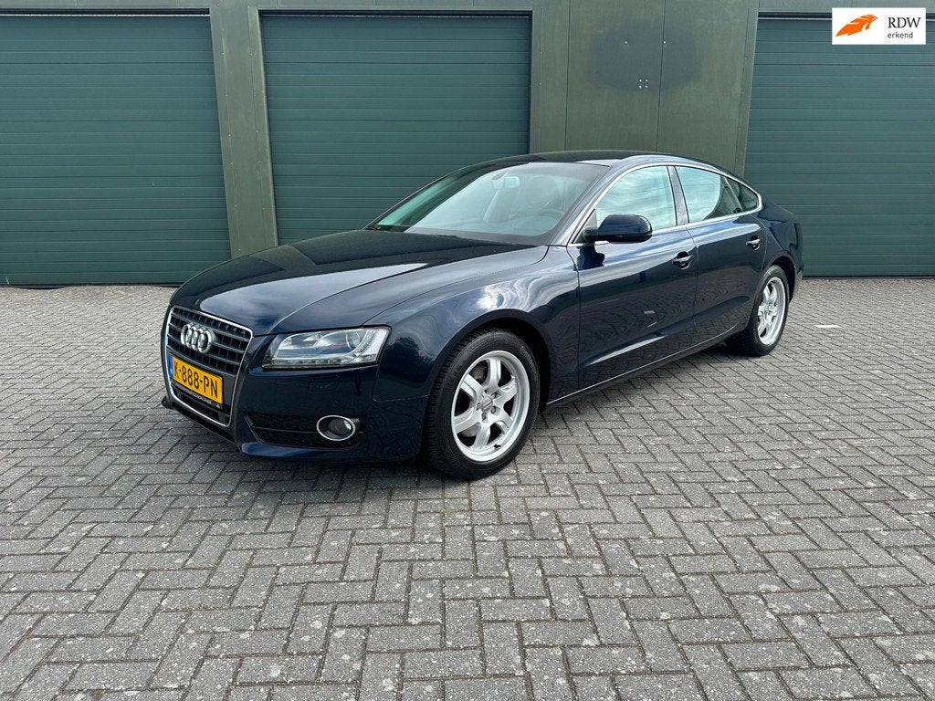 Audi A5 Sportback 1.8 TFSI, Auto's, Audi, Euro 5, Gebruikt, Zwart, 4 cilinders