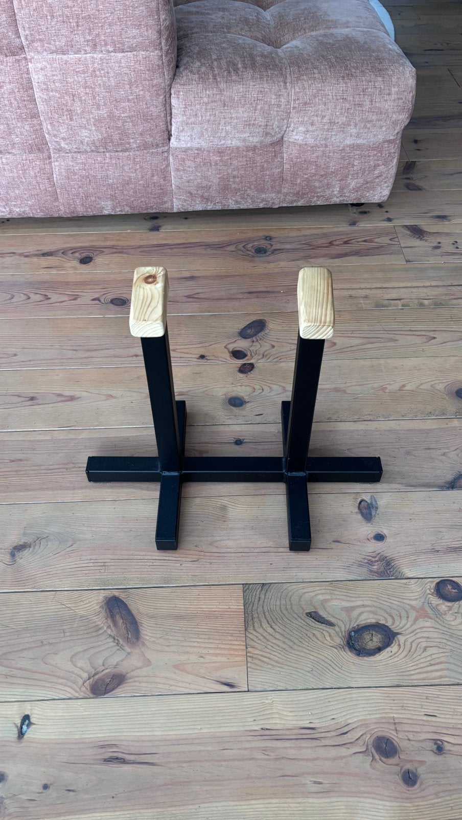 Acro-gym standaard; zo goed als nieuw, heel stevig., Ophalen, Zo goed als nieuw, Materiaal