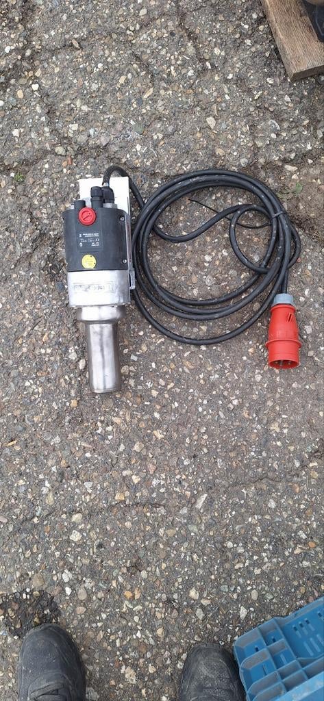 Leister LHS SYSTEM Type 60S heteluchtapparaat 6kW, Doe-het-zelf en Verbouw, Gereedschap | Lasapparaten, Gebruikt, Overige typen