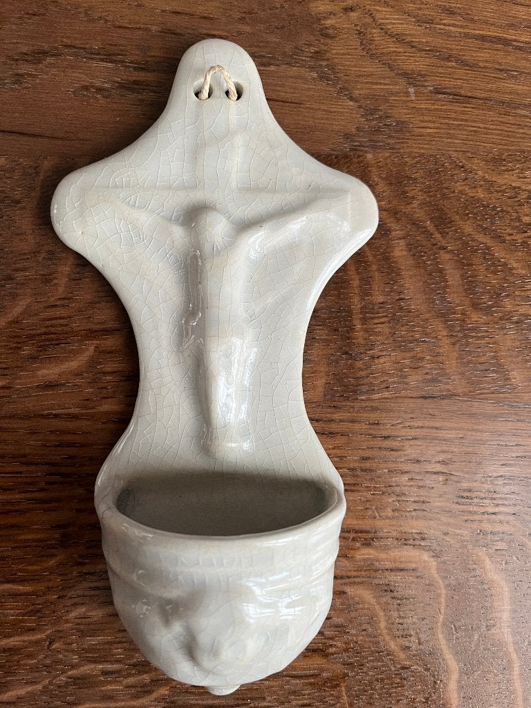 Wijwaterbakje ongemerkt, Antiek en Kunst, Ophalen of Verzenden