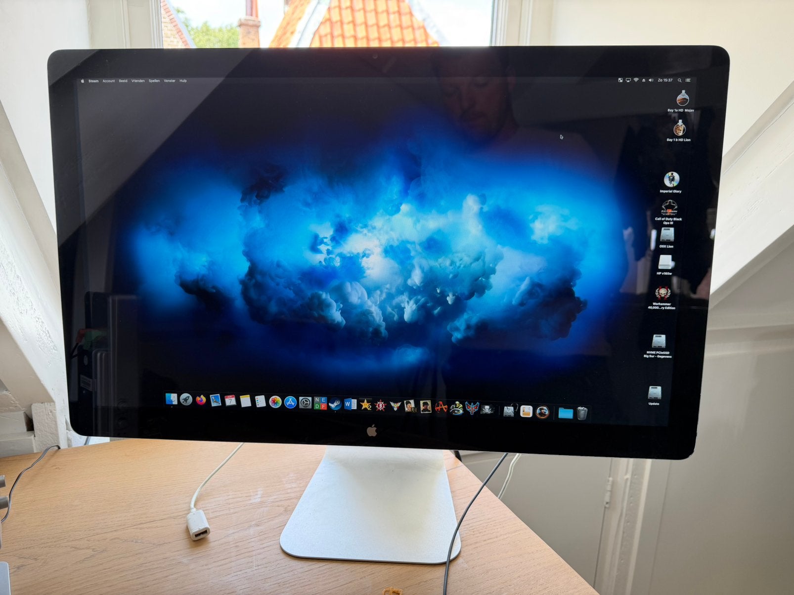 Apple led cinema display 27 inch, Ophalen of Verzenden, Zo goed als nieuw, Overige modellen, Onbekend