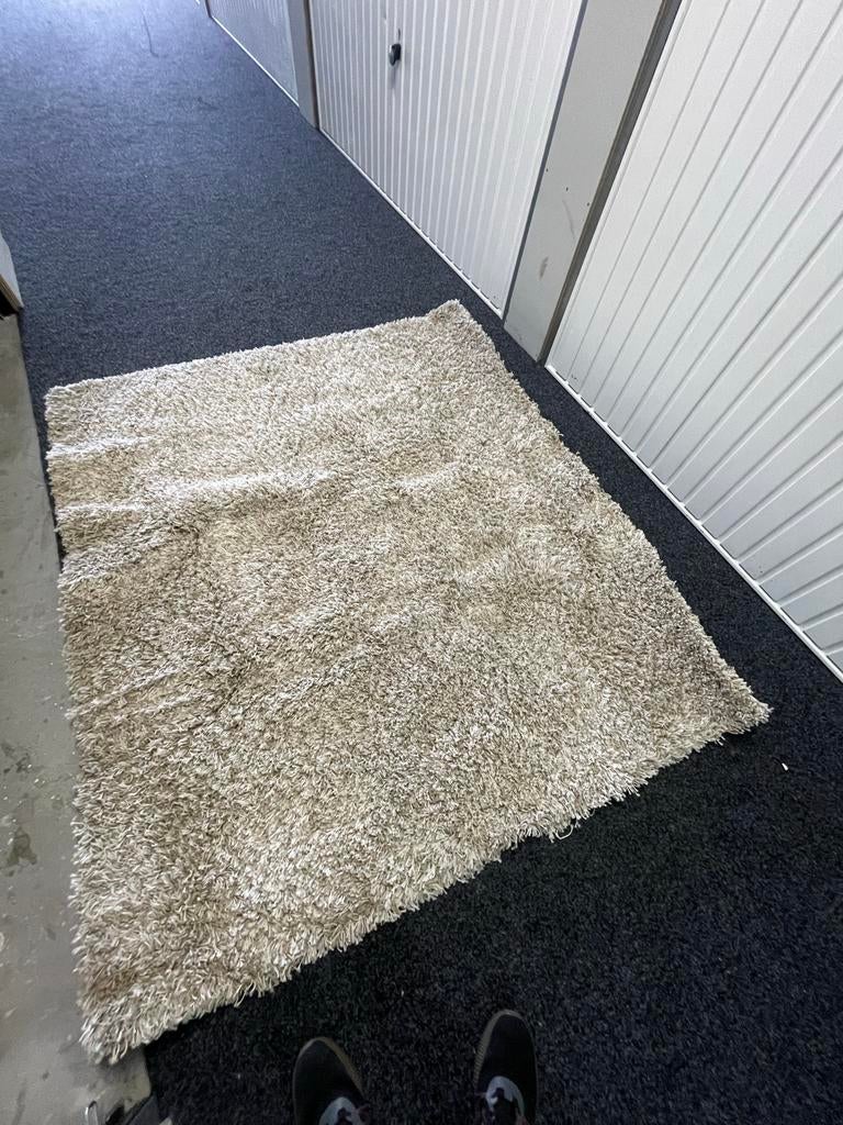 Prachtig Hoogpolig Tapijt - CarpetRight Super Shaggy, Beige, 150 tot 200 cm, 200 cm of meer, Ophalen of Verzenden