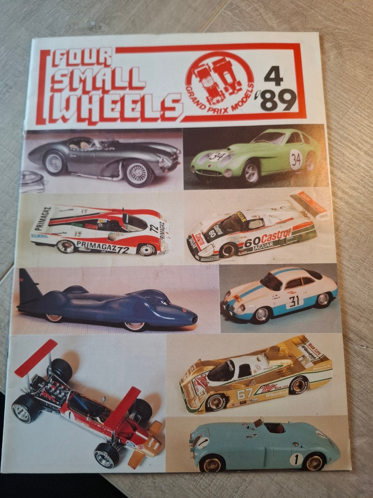 Four Small Wheels Grand Prix Models 4 '89 - Magaz, Ophalen of Verzenden, Gebruikt, Overige typen, Overige merken