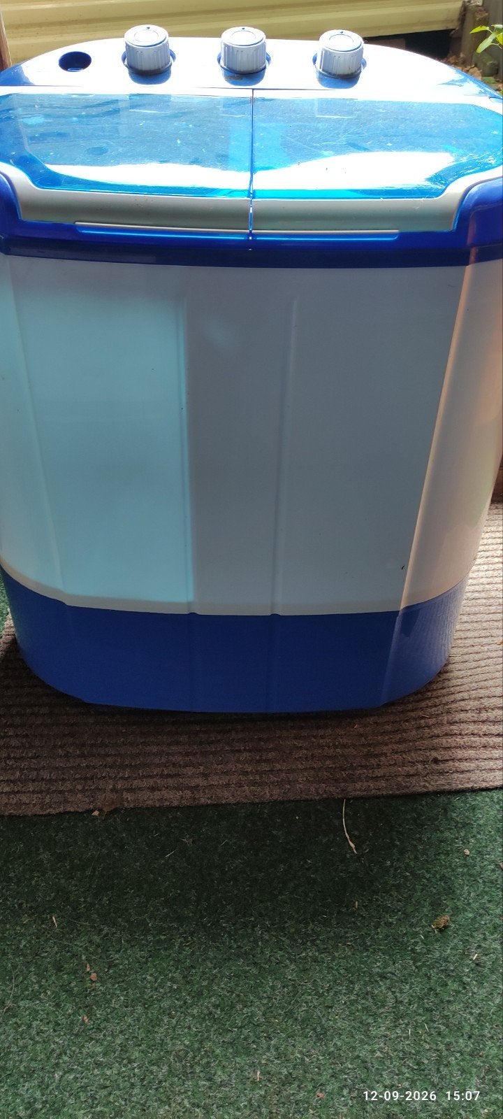 Compacte mini wasmachine met centrifuge - voor kleine, Ophalen, Minder dan 85 cm, Minder dan 4 kg, Bovenlader
