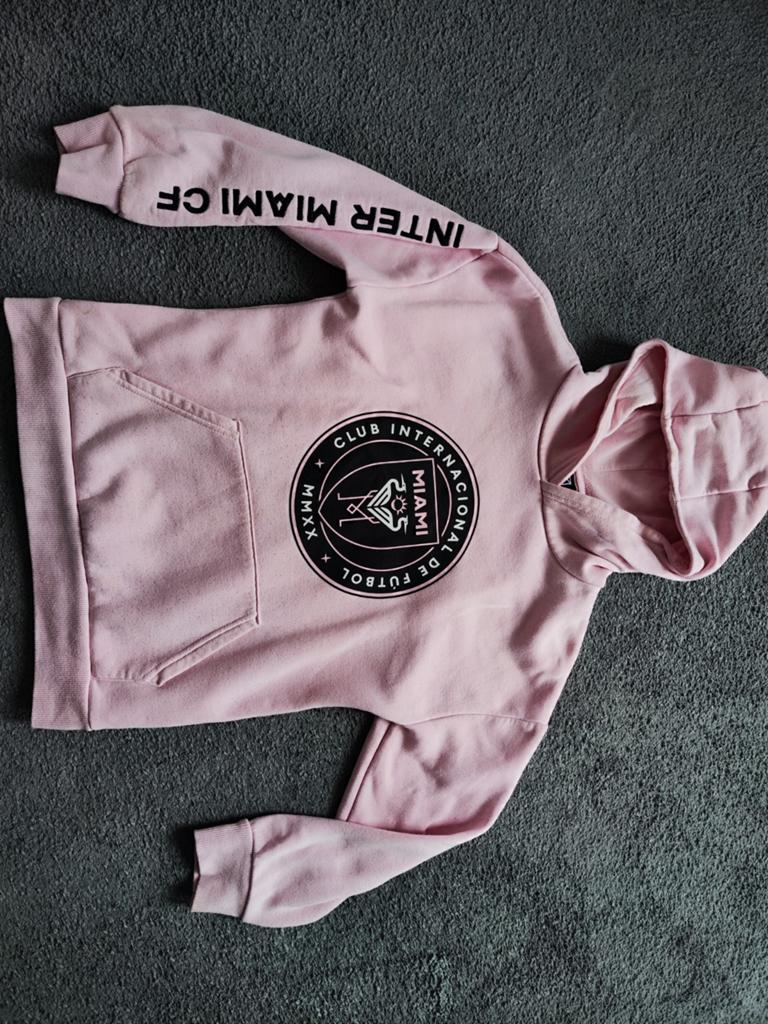 Roze Messi Inter Miami trui maat 140, Gebruikt, Jongen of Meisje, Trui of Vest, Ophalen of Verzenden