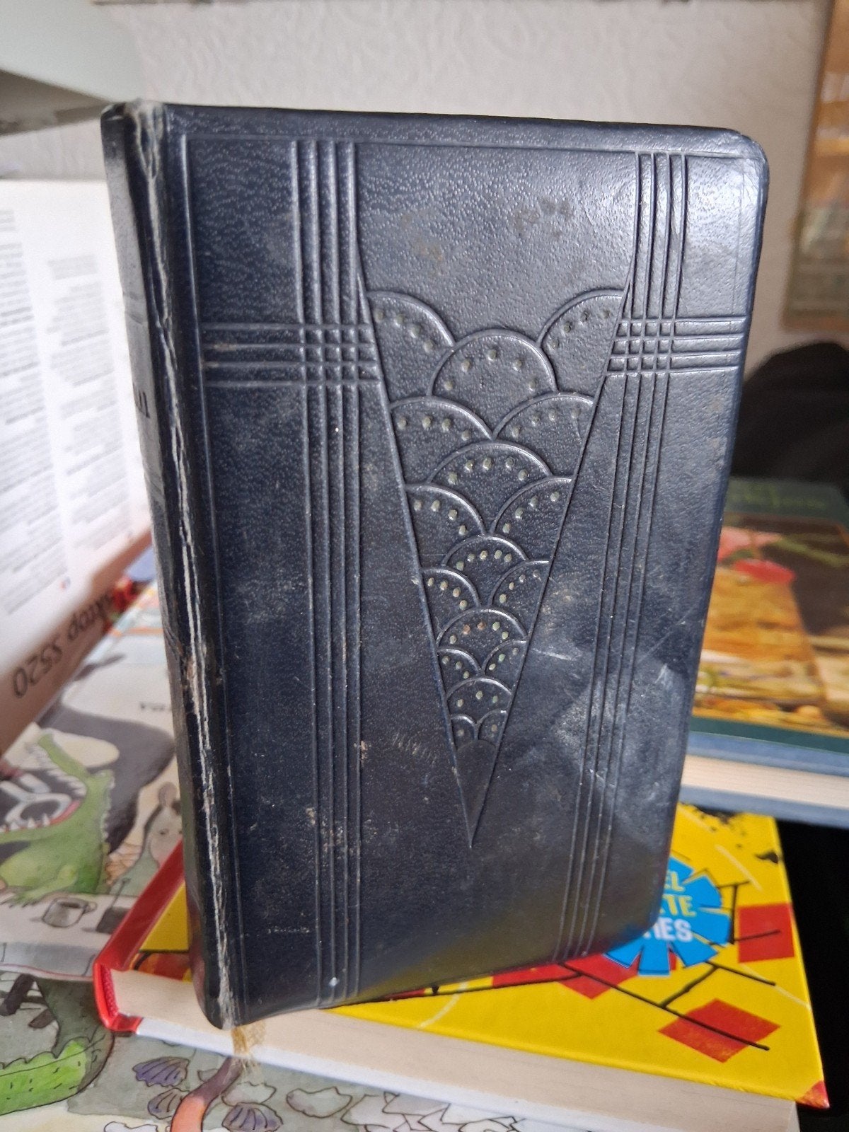 Antieke Bijbel - Missaal - 1954 - Zwart Leer, Ophalen of Verzenden, J. Naulaerts, Can., lib. cens.