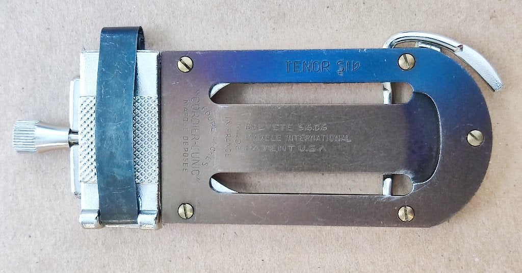 Rietknipper/snijder voor tenor saxofoon, Ophalen of Verzenden, Gebruikt, Tenor