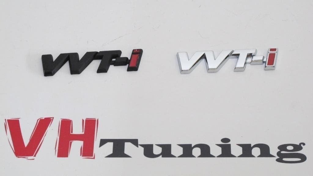 Toyota VVT-i 3D logo zwart, chroom of goud, Ophalen of Verzenden