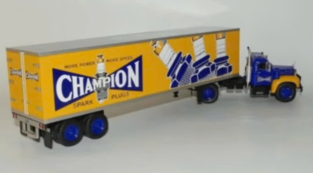 Mack B 61 T 1956 CHAMPION schaal 1/43 serie USA TRUCKS # 36, Verzenden, Nieuw, Bus of Vrachtwagen, Overige merken