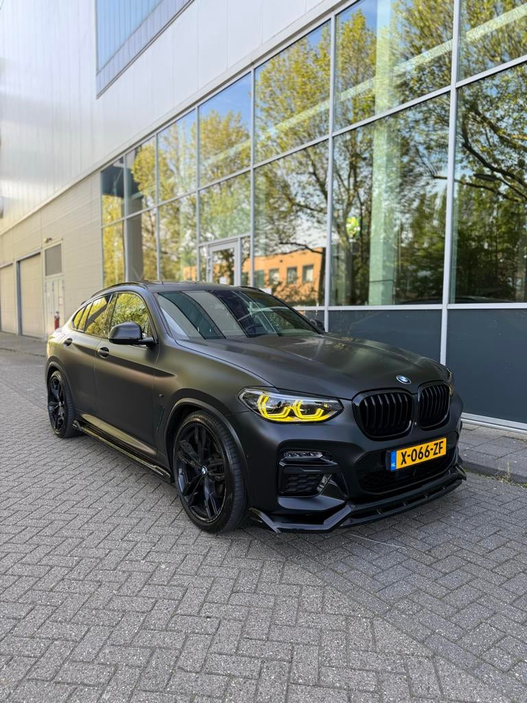 BMW X4 M40i 2019 full option, Auto's, Automaat, 1800 kg, Zwart, Leder