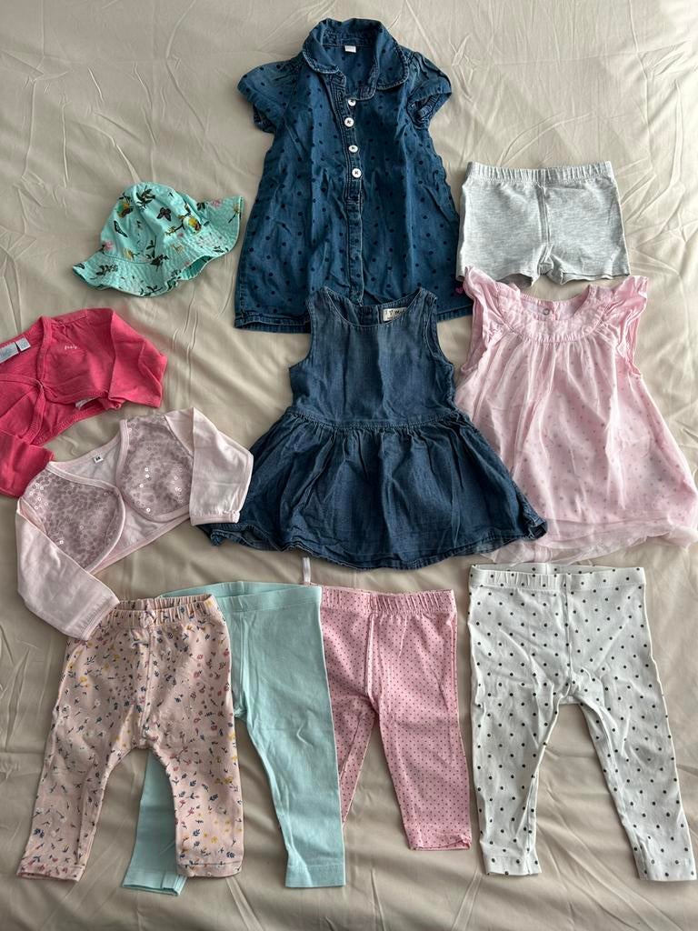 Kledingbundel baby meisje maat 68 – zomer/lente, Ophalen of Verzenden, Gebruikt, Maat 68