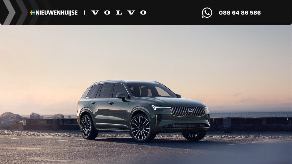 Volvo XC90 2.0 T8 Plug-in hybrid AWD Ultra Bright Exec. Ed., Auto's, Volvo, 12 maanden, Euro 6, Adaptive Cruise Control, Bedrijf