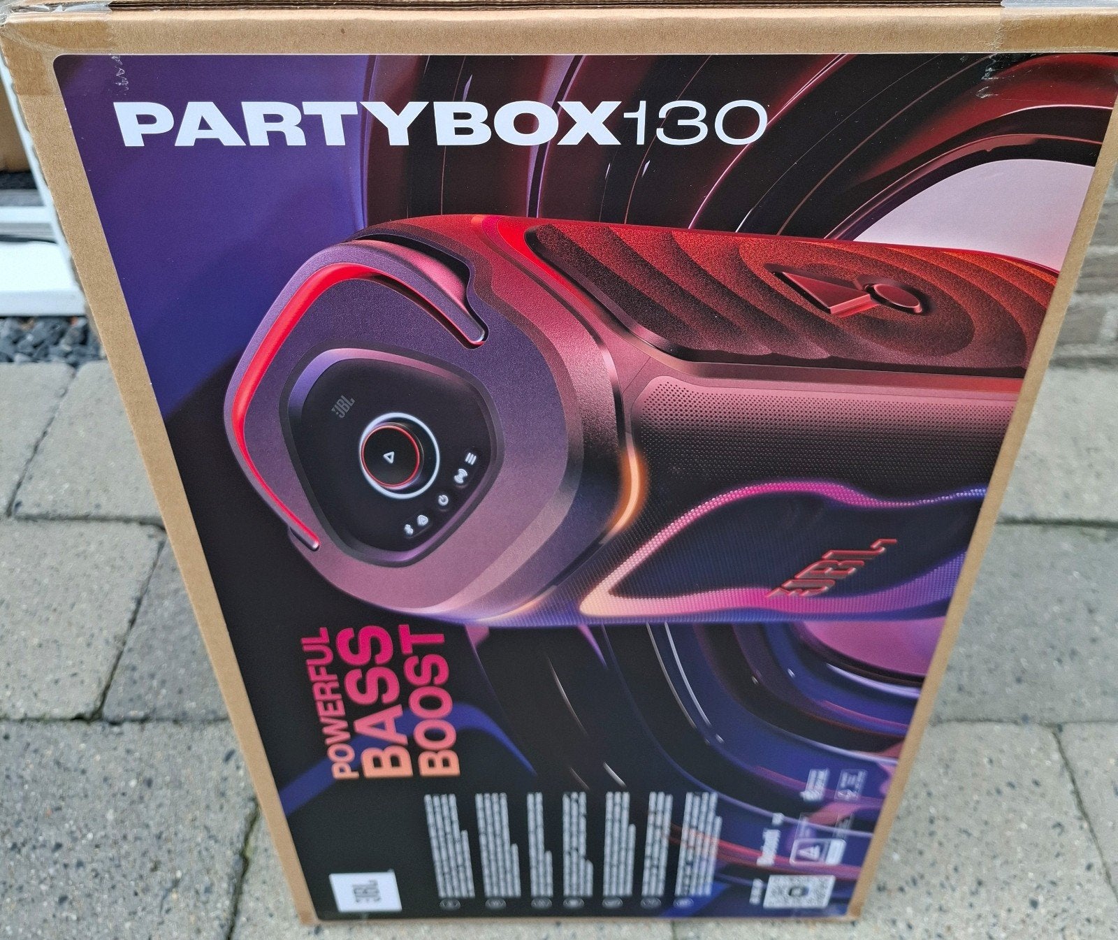 NIEUW: JBL PartyBox 130 – Krachtige Partyspeaker zwart