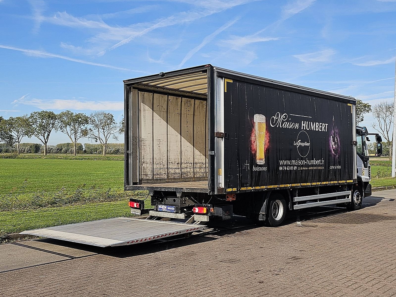 IVECO 120E21 EUROCARGO schuifzeil laadklep!, Automaat, Euro 6, Iveco, Verwarmde buitenspiegels
