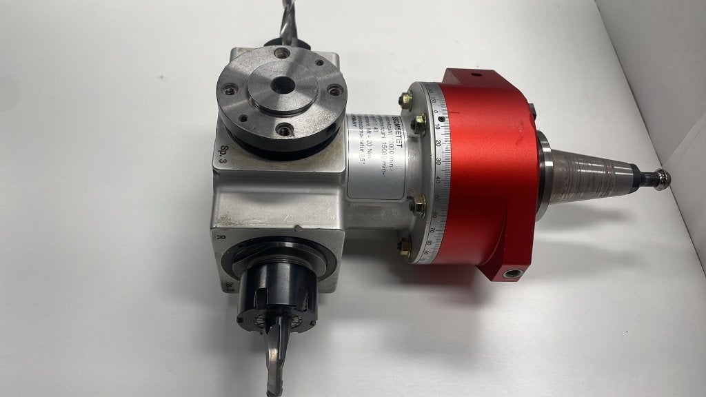 ATEMAG CNC Hoekaggregaat 4-spindels - Freesaggregaat - ISO30, Ophalen, Gebruikt, Overige soorten, Atemag