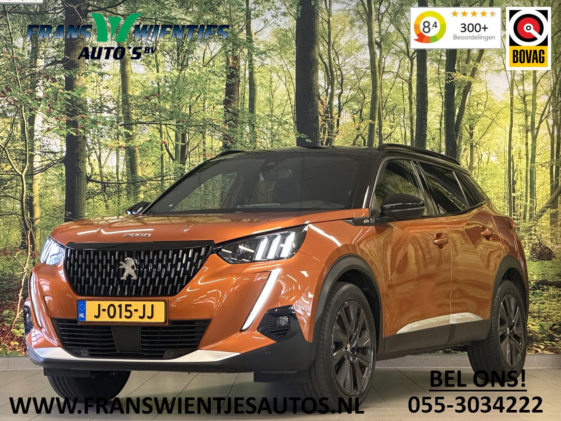 Peugeot 2008 1.2 PureTech GT | 155 PK! | D-Riem Vervangen |, Auto's, Gebruikt, Automatische klimaatregeling, Origineel Nederlands