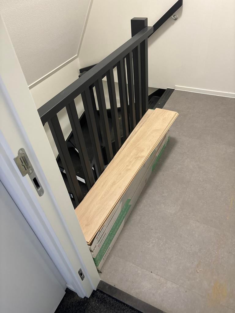 Laminaat met plakstrips voor ca. 10m², Ophalen, Beige, Nieuw, 10 tot 25 m²