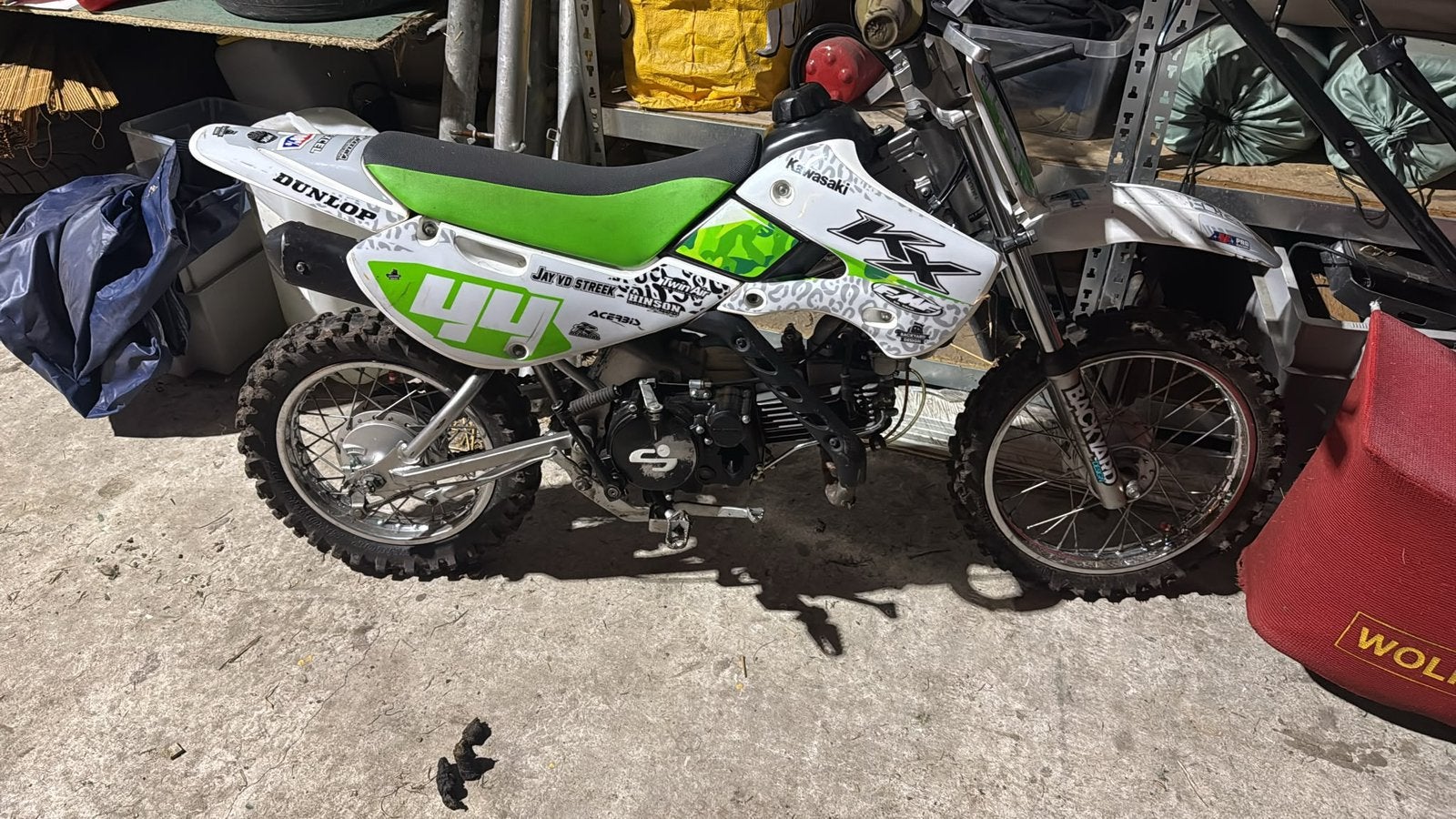 Klx 110 nu 160cc, Ophalen, Zo goed als nieuw, Overige typen