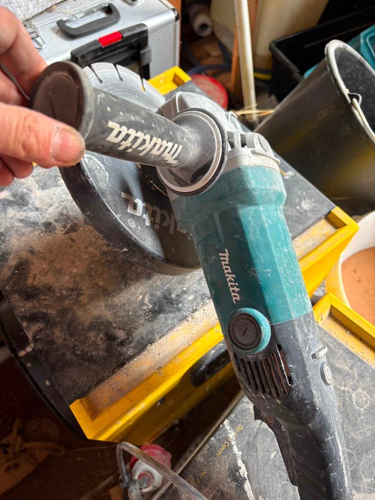 Makita GA9020 haakse slijper - 230mm, Ophalen, Gebruikt