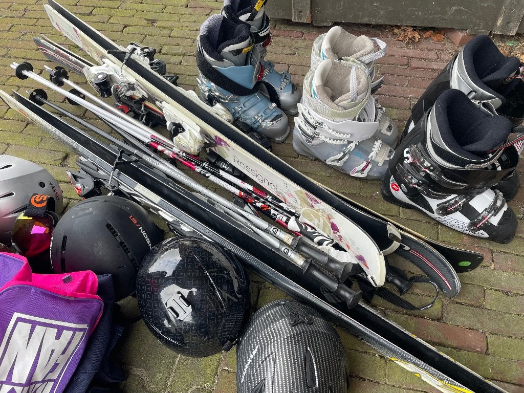 Skispullen, Gebruikt, 100 tot 140 cm, Overige typen, Ophalen