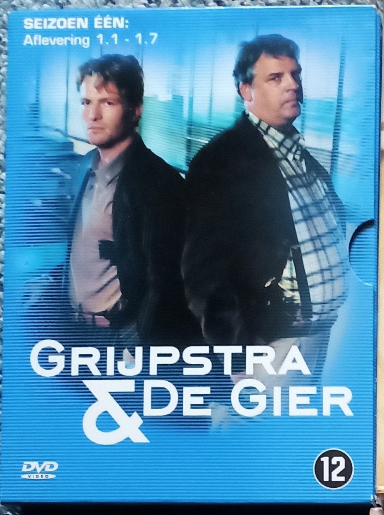 Grijpstra & De Gier - Seizoen 1 (Aflevering 1.1 - 1.7) DVD, Vanaf 12 jaar, Ophalen of Verzenden, Zo goed als nieuw, Thriller
