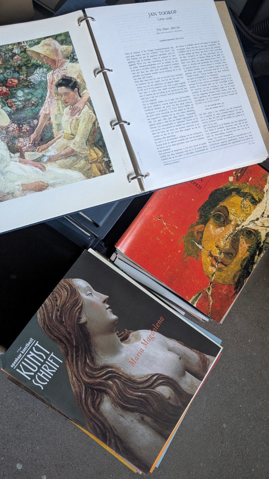 Kunstschrift collectie 1957-1972 (130 edities), Boeken, Ophalen