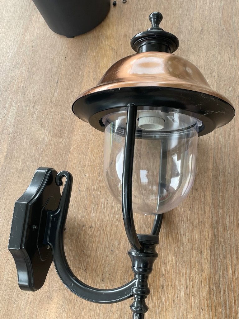 Nieuwe buitenlamp!, Minder dan 50 watt, Wandlamp, Ophalen of Verzenden, Netvoeding