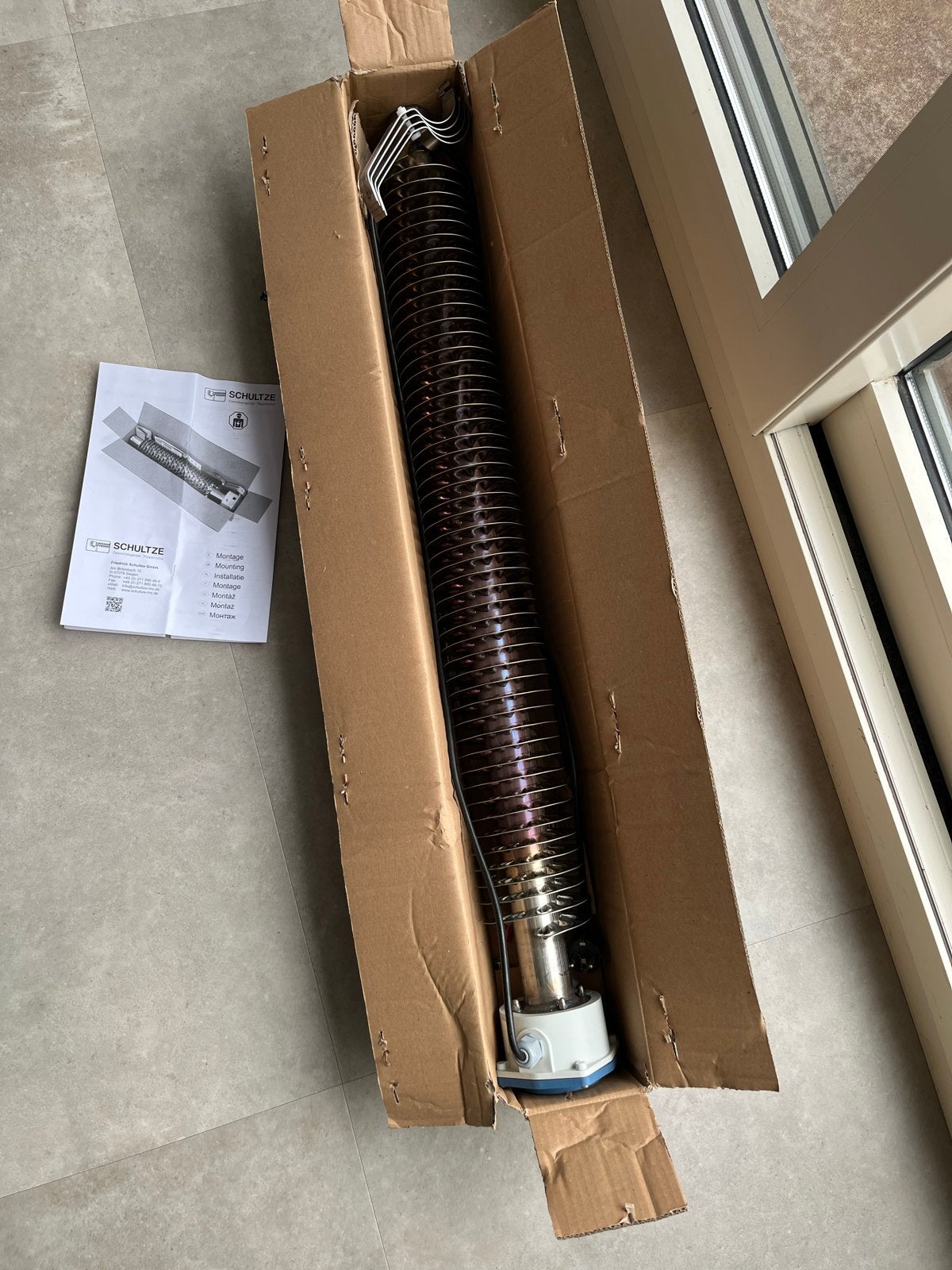 Schultze RiRo professionele elektrische heater 2000W, Ophalen, Overige typen, Nieuw, 60 tot 150 cm
