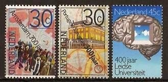 Nederland NVPH nr 1064/6 postfris Jubilea 1975, Ophalen of Verzenden, Na 1940, Postfris
