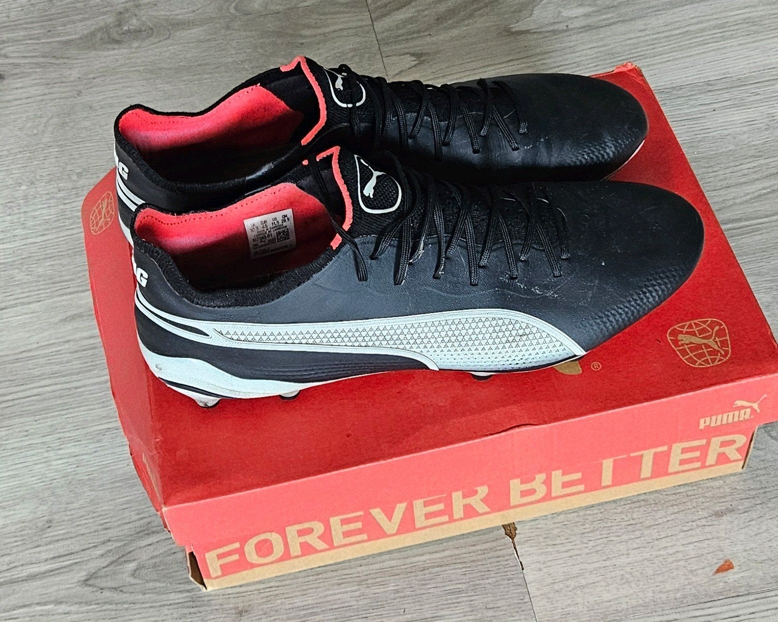 voetbalschoenen Puma KING maat 45, Ophalen of Verzenden, Zwart, Sportschoenen