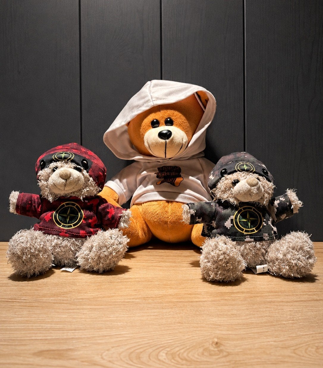 Set knuffelberen – 3 stuks - snelle verkoop - teddyberen, Ophalen of Verzenden, Zo goed als nieuw, Stoffen beer, Overige merken